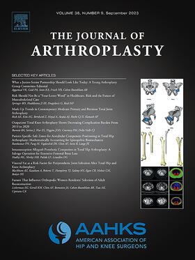  Journal of Arthroplasty | Zeitschrift |  Sack Fachmedien