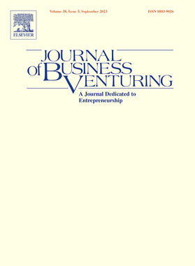  Journal of Business Venturing | Zeitschrift |  Sack Fachmedien