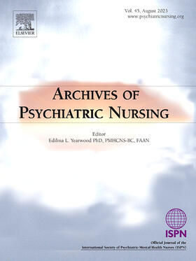 Archives of Psychiatric Nursing | W.B. Saunders | Zeitschrift | sack.de