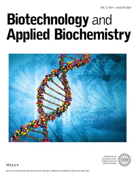 Biotechnology and Applied Biochemistry | John Wiley & Sons | Zeitschrift | sack.de