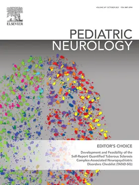  Pediatric Neurology | Zeitschrift |  Sack Fachmedien