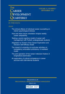 The Career Development Quarterly | John Wiley & Sons | Zeitschrift | sack.de