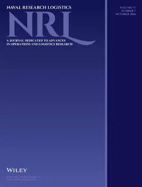  Naval Research Logistics | Zeitschrift |  Sack Fachmedien
