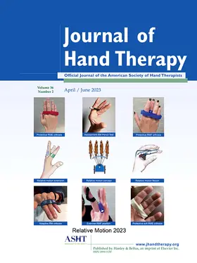 Journal of Hand Therapy | Elsevier | Zeitschrift | sack.de