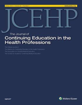  The Journal of Continuing Education in the Health Professions | Zeitschrift |  Sack Fachmedien