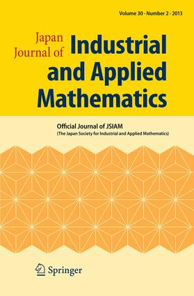  Japan Journal of Industrial and Applied Mathematics | Zeitschrift |  Sack Fachmedien