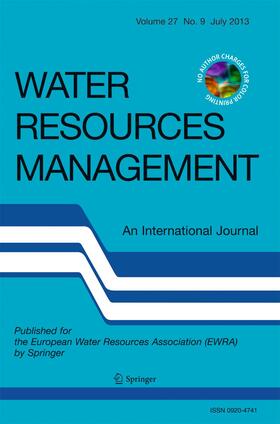Editor-in-Chief: George Tsakiris |  Water Resources Management | Zeitschrift |  Sack Fachmedien