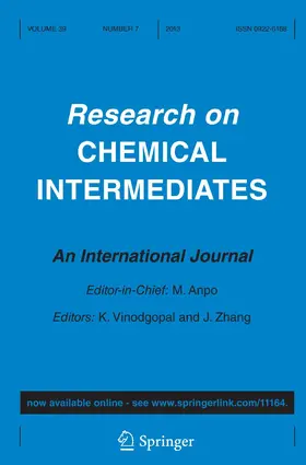  Research on Chemical Intermediates | Zeitschrift |  Sack Fachmedien