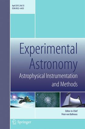 Editor-in-Chief: Peter von Ballmoos |  Experimental Astronomy | Zeitschrift |  Sack Fachmedien