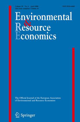  Environmental and Resource Economics | Zeitschrift |  Sack Fachmedien