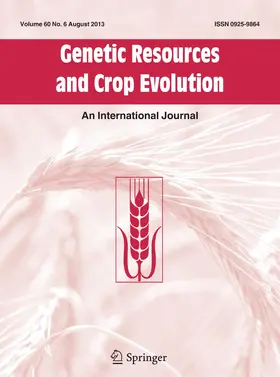  Genetic Resources and Crop Evolution | Zeitschrift |  Sack Fachmedien