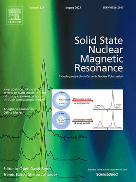  Solid State Nuclear Magnetic Resonance | Zeitschrift |  Sack Fachmedien