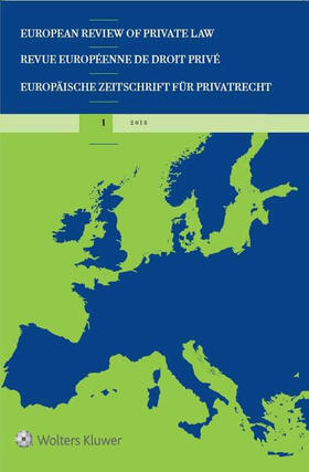  European Review of Private Law | Zeitschrift |  Sack Fachmedien