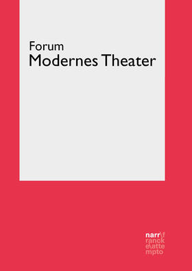 Forum Modernes Theater | Gunter Narr Verlag | Zeitschrift | sack.de