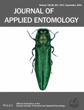 Journal of Applied Entomology | John Wiley & Sons | Zeitschrift | sack.de