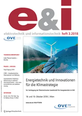 Redaktion: Peter Reichel / Herausgeber: Österr. Verband für Elektrotechnik |  e+i Elektrotechnik und Informationstechnik | Zeitschrift |  Sack Fachmedien