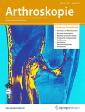 Herausgeber: W. Hackl / A. Imhoff / P. Lobenhoffer / R. Seil |  Arthroskopie | Zeitschrift |  Sack Fachmedien