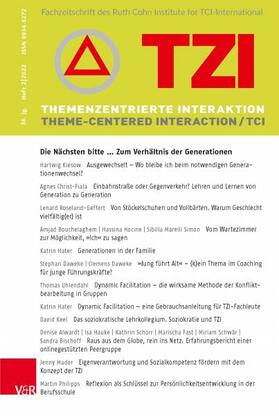 Themenzentrierte Interaktion | Vandenhoeck & Ruprecht | Zeitschrift | sack.de