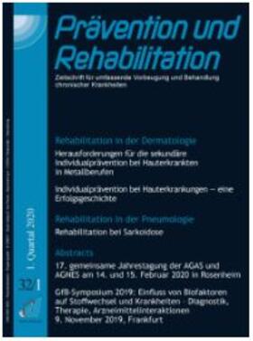 Prävention und Rehabilitation | Dustri-Verlag | Zeitschrift | sack.de