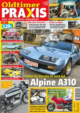  Oldtimer Praxis | Zeitschrift |  Sack Fachmedien