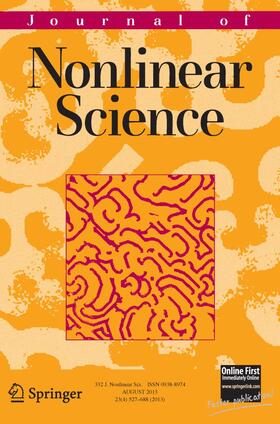  Journal of Nonlinear Science | Zeitschrift |  Sack Fachmedien