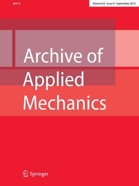  Archive of Applied Mechanics | Zeitschrift |  Sack Fachmedien