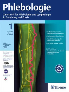 PD Dr. med. Birgit Kahle / Dr. Th. Noppeney |  Phlebologie | Zeitschrift |  Sack Fachmedien