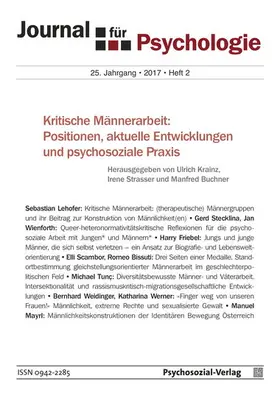 Neue Gesellschaft für Psychologie |  Journal für Psychologie | Zeitschrift |  Sack Fachmedien