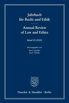  Jahrbuch für Recht und Ethik / Annual Review of Law and Ethics | Zeitschrift |  Sack Fachmedien