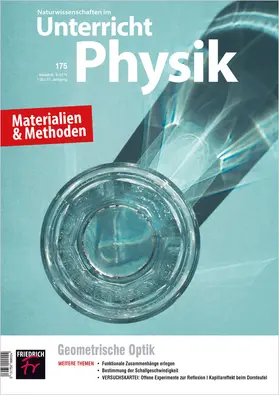  Unterricht Physik | Zeitschrift |  Sack Fachmedien