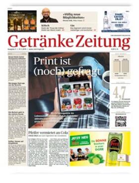 Peter Meininger |  Getränke Zeitung | Zeitschrift |  Sack Fachmedien