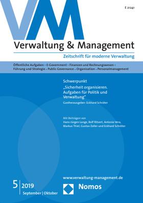  Verwaltung & Management (VM) | Zeitschrift |  Sack Fachmedien