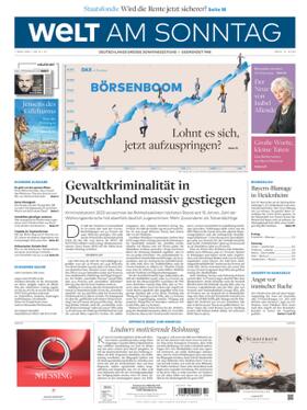 Welt am Sonntag | Axel Springer | Zeitschrift | sack.de