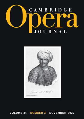  Cambridge Opera Journal | Zeitschrift |  Sack Fachmedien