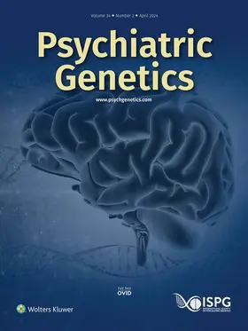  Psychiatric Genetics | Zeitschrift |  Sack Fachmedien