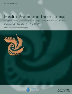  Health Promotion International | Zeitschrift |  Sack Fachmedien