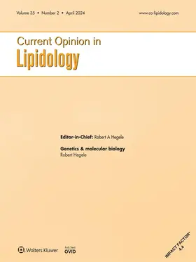  Current Opinion in Lipidology | Zeitschrift |  Sack Fachmedien