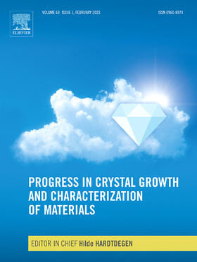  Progress in Crystal Growth and Characterization of Materials | Zeitschrift |  Sack Fachmedien