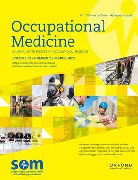  Occupational Medicine | Zeitschrift |  Sack Fachmedien