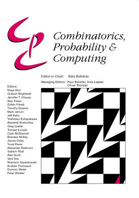  Combinatorics, Probability and Computing | Zeitschrift |  Sack Fachmedien