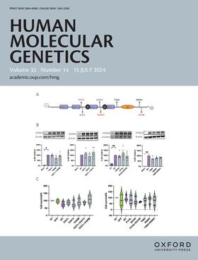  Human Molecular Genetics | Zeitschrift |  Sack Fachmedien