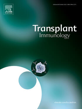  Transplant Immunology | Zeitschrift |  Sack Fachmedien