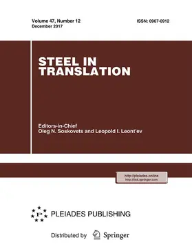  Steel in Translation | Zeitschrift |  Sack Fachmedien