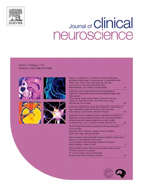  Journal of Clinical Neuroscience | Zeitschrift |  Sack Fachmedien