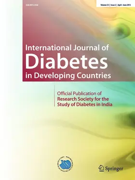 Editor-in-Chief: S V. Madhu |  International Journal of Diabetes in Developing Countries | Zeitschrift |  Sack Fachmedien