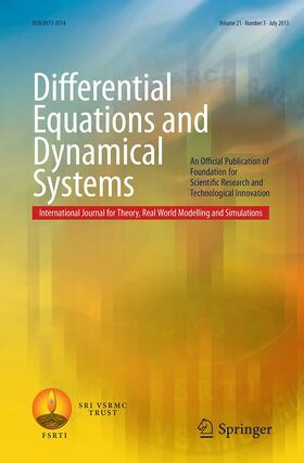 Editor-in-Chief: V. Sree Hari Rao |  Differential Equations and Dynamical Systems | Zeitschrift |  Sack Fachmedien