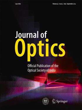 Editor-in-Chief: L. N. Hazra |  Journal of Optics | Zeitschrift |  Sack Fachmedien