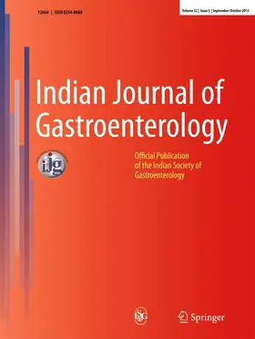 Editor-in-Chief: Uday C. Ghoshal |  Indian Journal of Gastroenterology | Zeitschrift |  Sack Fachmedien