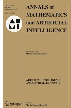  Annals of Mathematics and Artificial Intelligence | Zeitschrift |  Sack Fachmedien