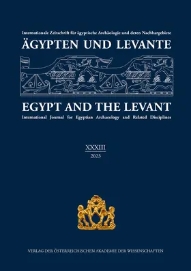  Ägypten und Levante/Egypt and the Levant | Zeitschrift |  Sack Fachmedien